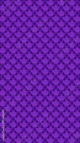 Purple Pattern Seamless Geometric Background