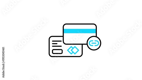 Payment Link Animated Icon Video