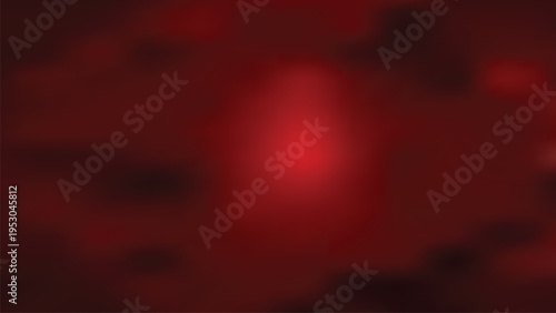Abstract dark red gradient background with central glow.