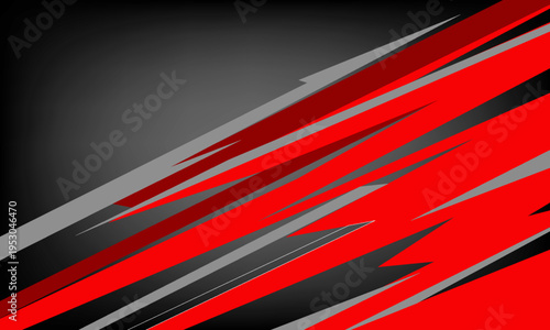 Incredible Sports Background in geometric style design. Dark sports background vector illustration.