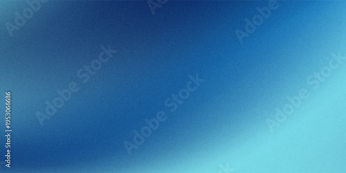 Blue grainy gradient background empty space noise texture blurred dark light header backdrop poster banner design