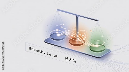 Emotional Balance Scale with Empathy Level 87