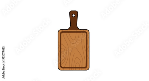 Wooden Cutting Board Kitchen Utensil.