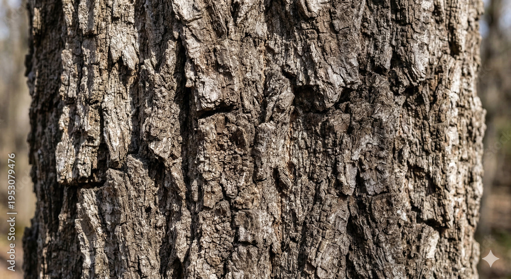 Obraz premium 갈라진 나무