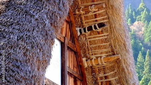 Wallpaper Mural 五箇山合掌造り集落相倉　世界遺産新緑の季節 Torontodigital.ca