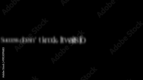 A motivational video showcasing a powerful quote on a sleek black background to inspire success