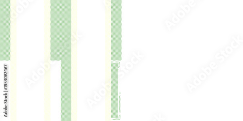 Meometrical vector stripe fabric, halloween textile lines seamless. Rrtwork vertical pattern texture background in green and light yellow colors.