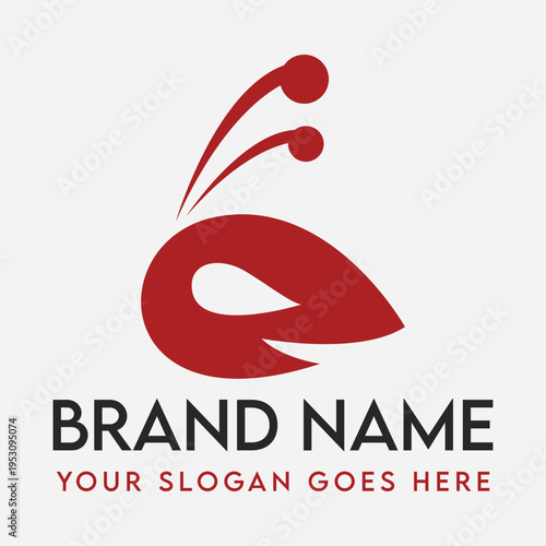 Ant Logo Symbol of Teamwork and Perseverance