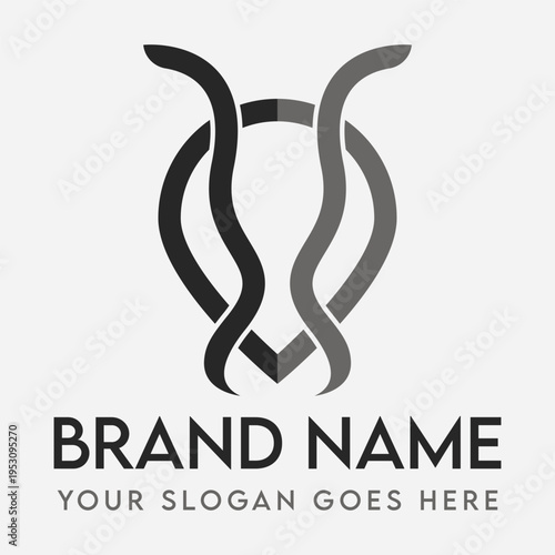 Ant Logo Symbol of Teamwork and Perseverance