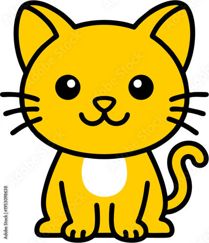 cat mascot vector