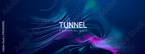 Wave data ai with background tech music and neuron technology digital. Abstract big blue with invest sound science and network ripple webinar. Pattern line light with dot water health.