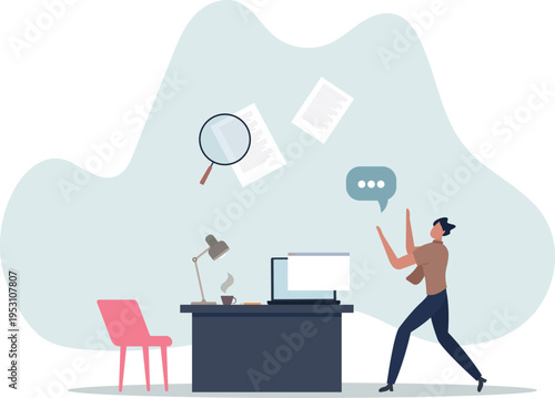 Content writing and creative text author as freelance job.Professional copywriter, editor or social media blog creation for advertising or publication sharing.person's life situation and his activitie