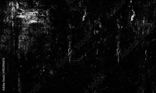 Photography Abstract grungy texture background featuring intense black color with scattered