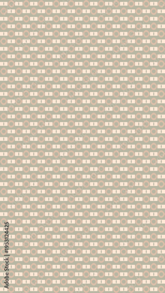Fototapeta premium Beige and White Rectangular Tile Pattern Background vector background