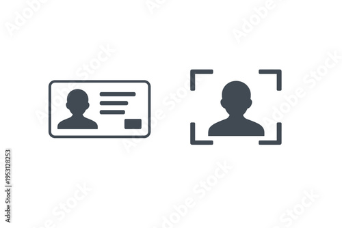 Scan simple gradients vector identity composition labels svg verification icon card generation