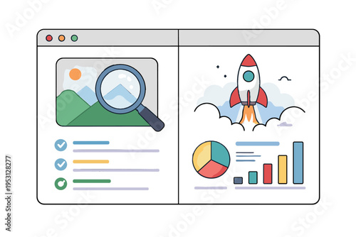 Vector svg letters illustration icon simple two generation no text image background