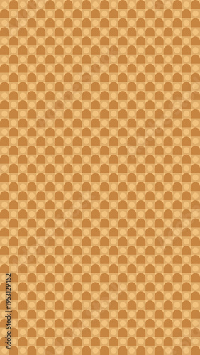 Waffle Cone Pattern Background Texture vector background