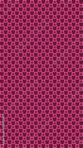 Seamless Geometric Pattern in Shades of Pink vector background