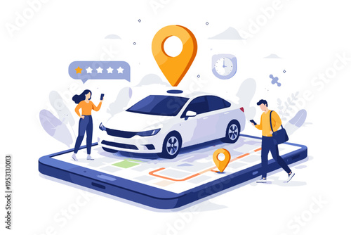 Kawaii service digital image icon cartoon style bold outline transportation vector simple sharing generation