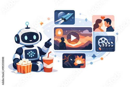 Smart soft shadow image vector simple shapes movies ai minimalism generation simple icon kawaii