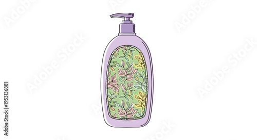 Bottle of hand soap product.