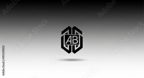 Black and White Logo Design.