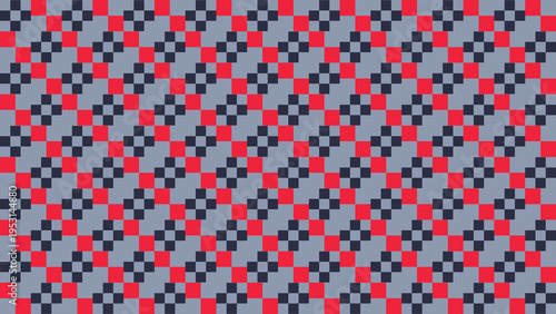 Abstract Pixelated Woven Pattern Background