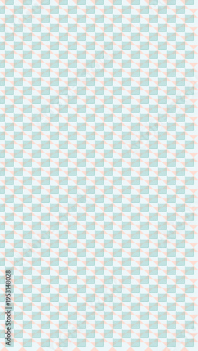 Light Teal and White Checkerboard Pattern vector background