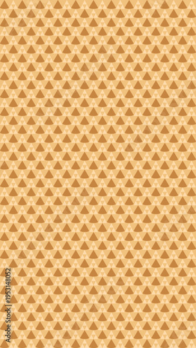 Waffle Cone Texture Pattern Background vector background