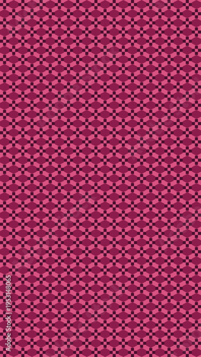 Pink and Maroon Pixel Pattern Background vector background