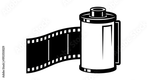 Film roll and film strip.