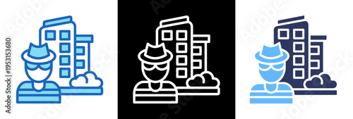 Corporate Fraud triplestyle icon