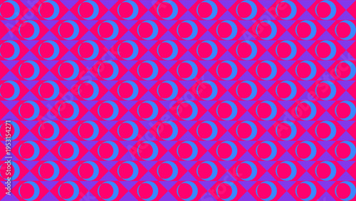 Bright Abstract Circular Pattern Background