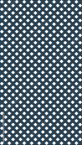 Dark Blue and White Diamond Pattern vector background