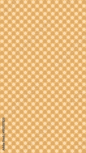Blurred Soft Brown Checkerboard Background