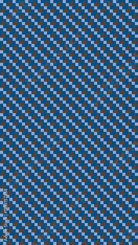 Dark Blue Woven Pattern Background
