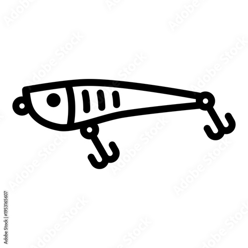 walker fishing lure icon