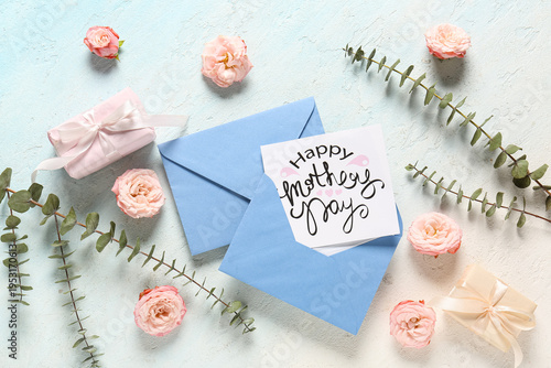 Card with text HAPPY MOTHER...