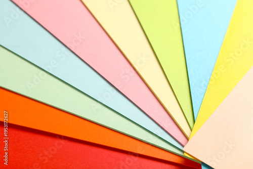 Colorful paper sheets as ba...