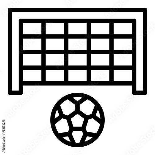 penalty line icon