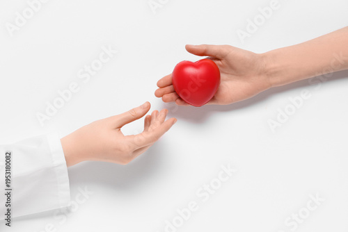 Female doctor's hands with ...