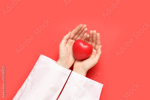 Female doctor's hands with ...