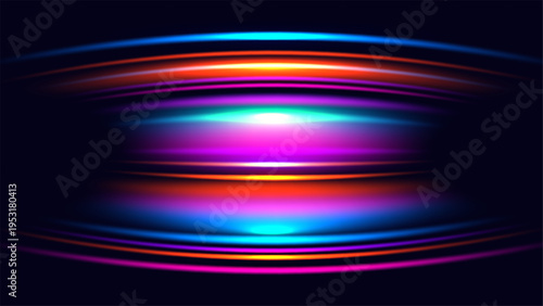 abstract neon background wi...