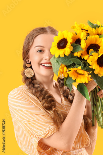 Young woman with beautiful ...