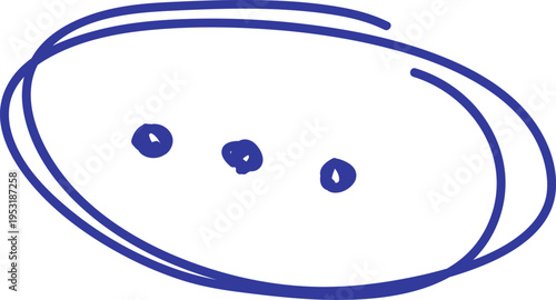 Chat Bubble Typing Doodle