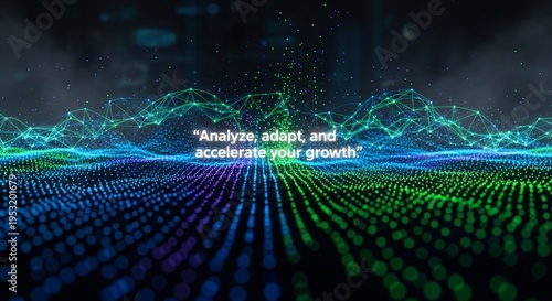 Abstract Digital Data Network for Growth Acceleration