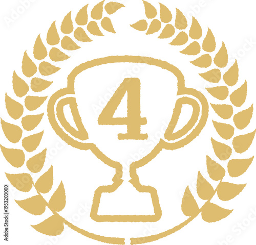 Trophy -4- gold
