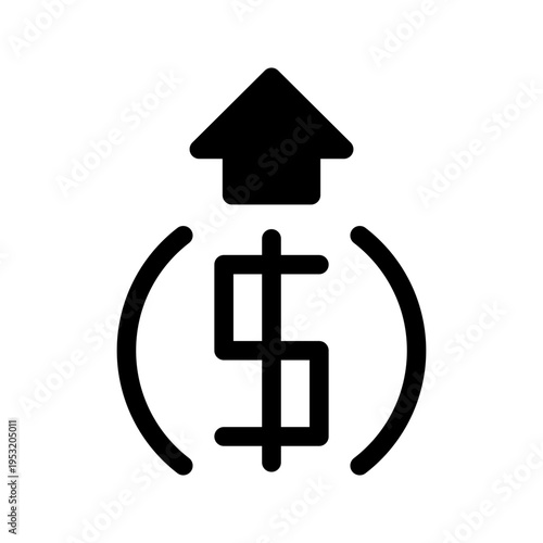 Investment Icon Vector Symbol Design Illustration