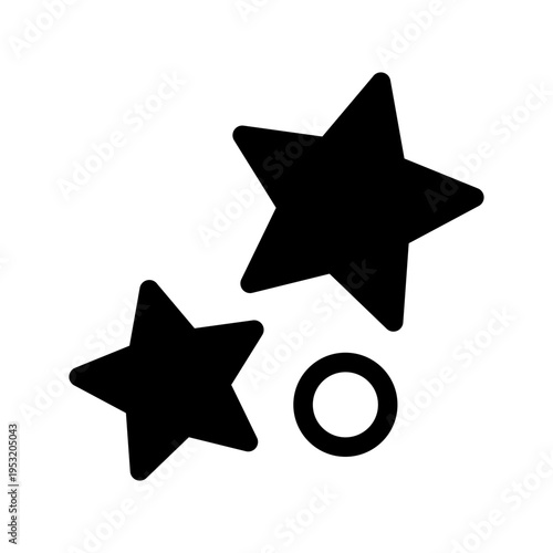 Stars Icon Vector Symbol Design Illustration