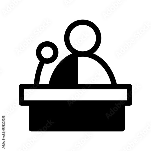 Speech Icon Vector Symbol Design Illustration